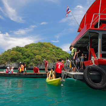 Angthong Marine Park Overnight Transfer