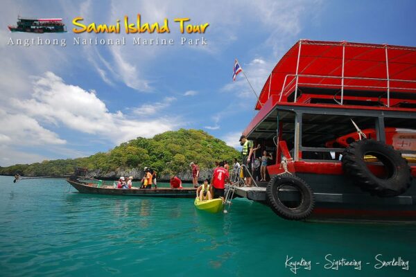 Angthong National Marine Park Large Boat Kayaking