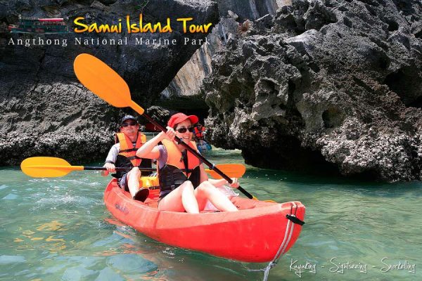 Angthong National Marine Park Large Boat Kayaking