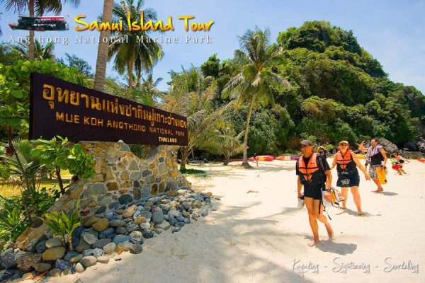 Angthong National Marine Park Large Boat Kayaking