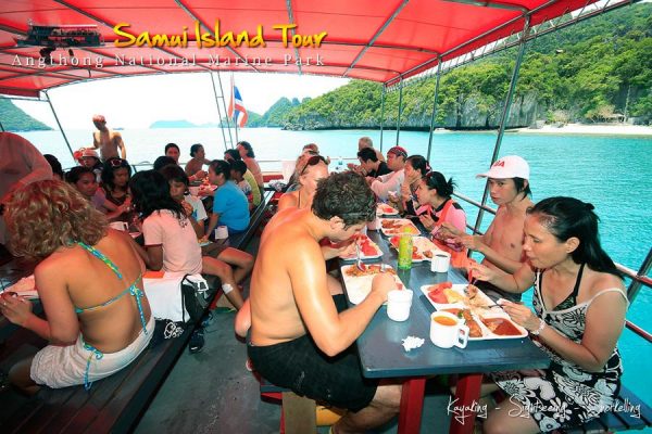 Angthong National Marine Park No Kayaking Large Boat