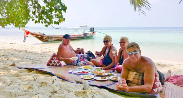 Island Picnic Longtail Private Boat Tour Koh Taen Island