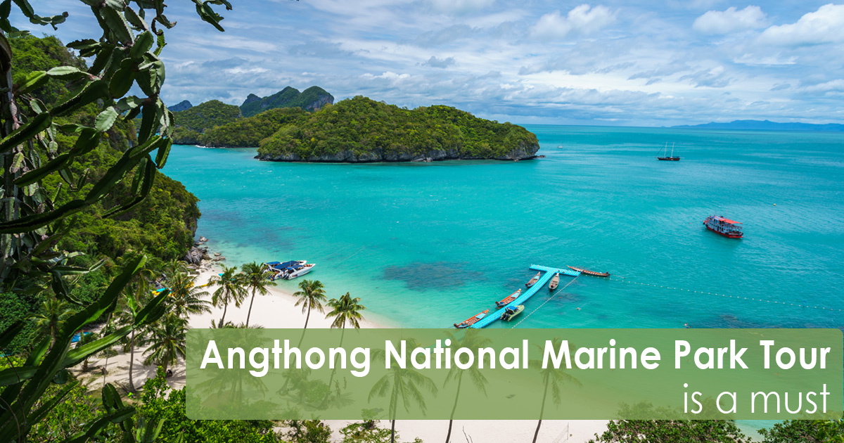 Angthong National Marine Park Tour is a must