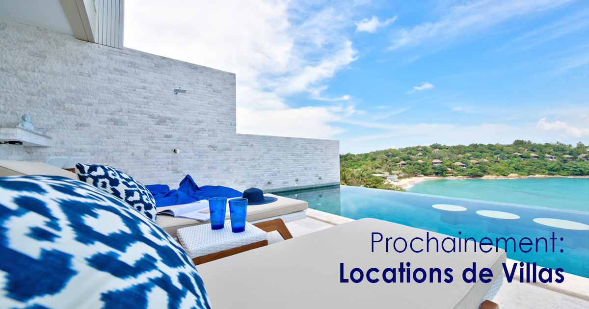 Locations de Villas de Luxe avec Vue Mer autour de Koh Samui