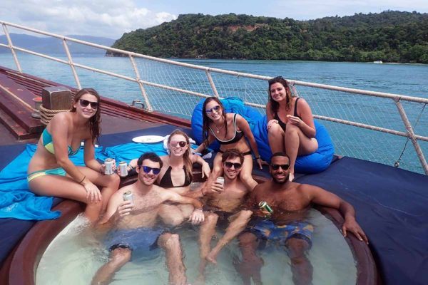 Island Hopping Snorkelling Private Charter Red Yacht