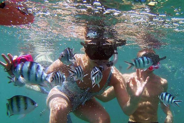 Island Hopping Snorkelling Private Charter Red Yacht