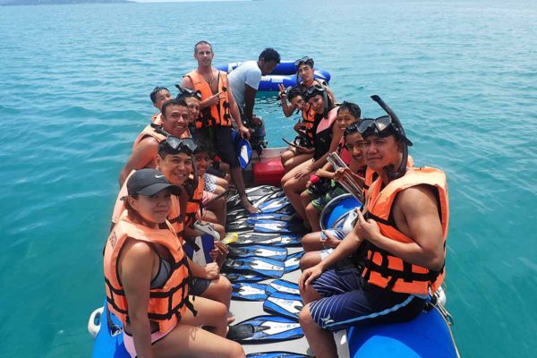 Island Hopping Snorkelling Private Charter Red Yacht