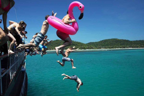 Island Hopping Snorkelling Private Charter Red Yacht