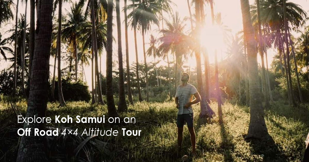 Explore Koh Samui on an Off Road 4×4 Altitude Tour