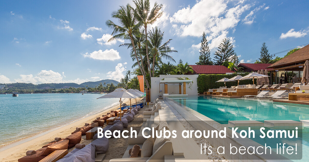 Beach Clubs around Koh Samui