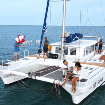 Private Charter Catamaran Exploring Koh Samui Islands