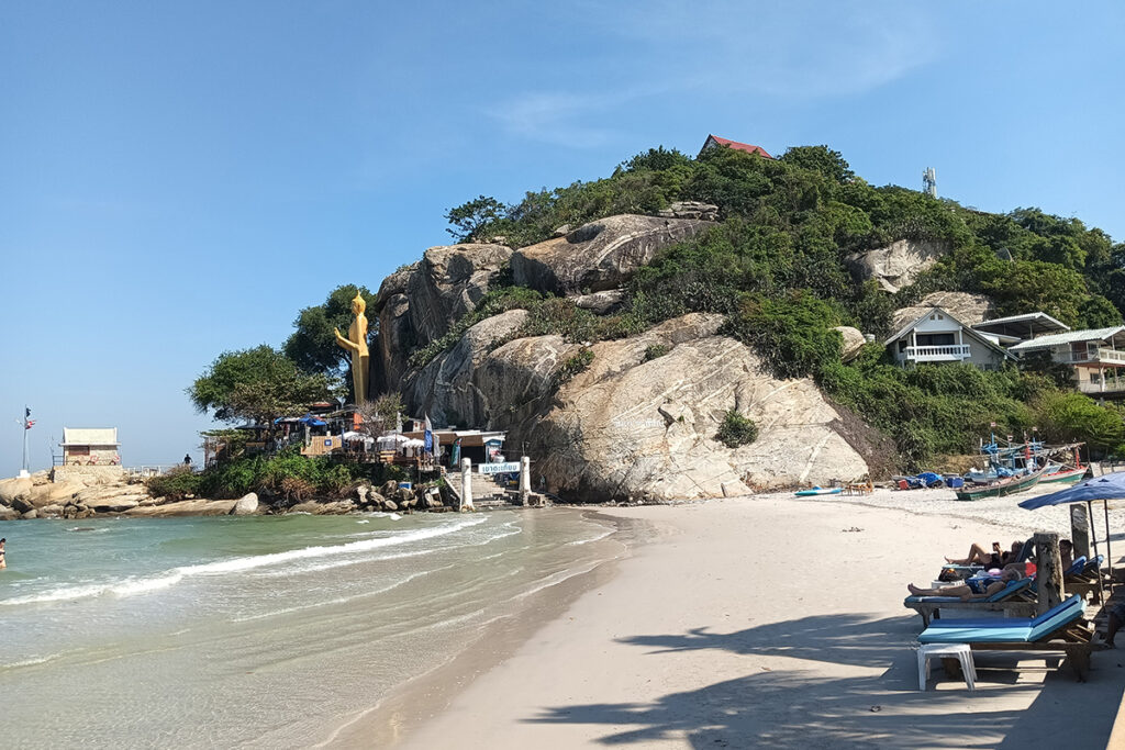 Khao Takiap beach in Hua Hin