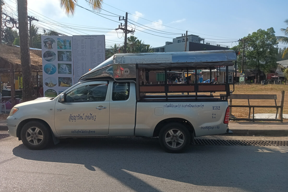 Songteaw Taxi Khao Lak